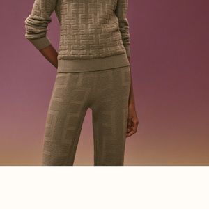 NWT Hermes Cropped Wool “H” Pants